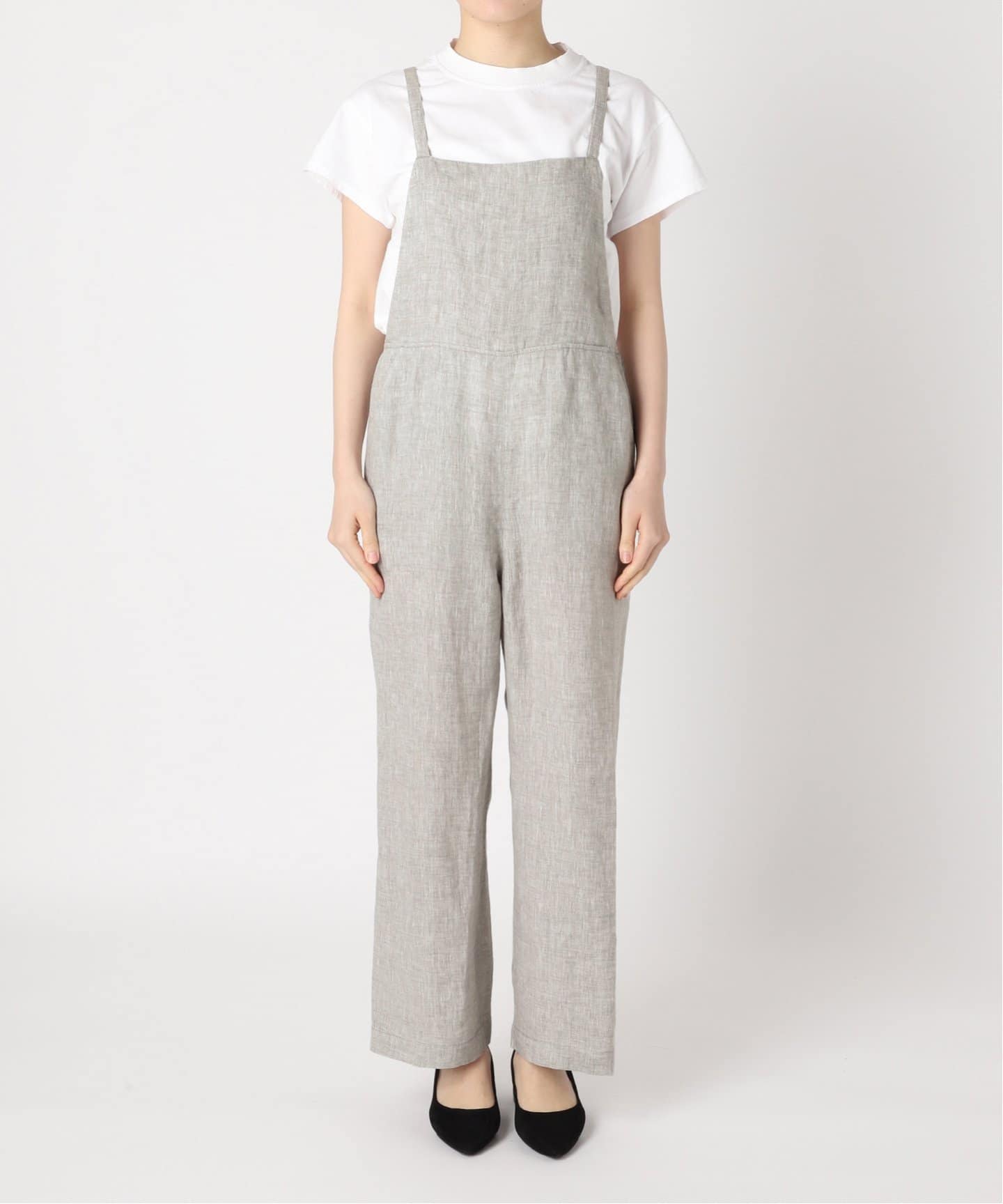 WEB限定追加》No.14フレンチリネンサロペット（サロペット