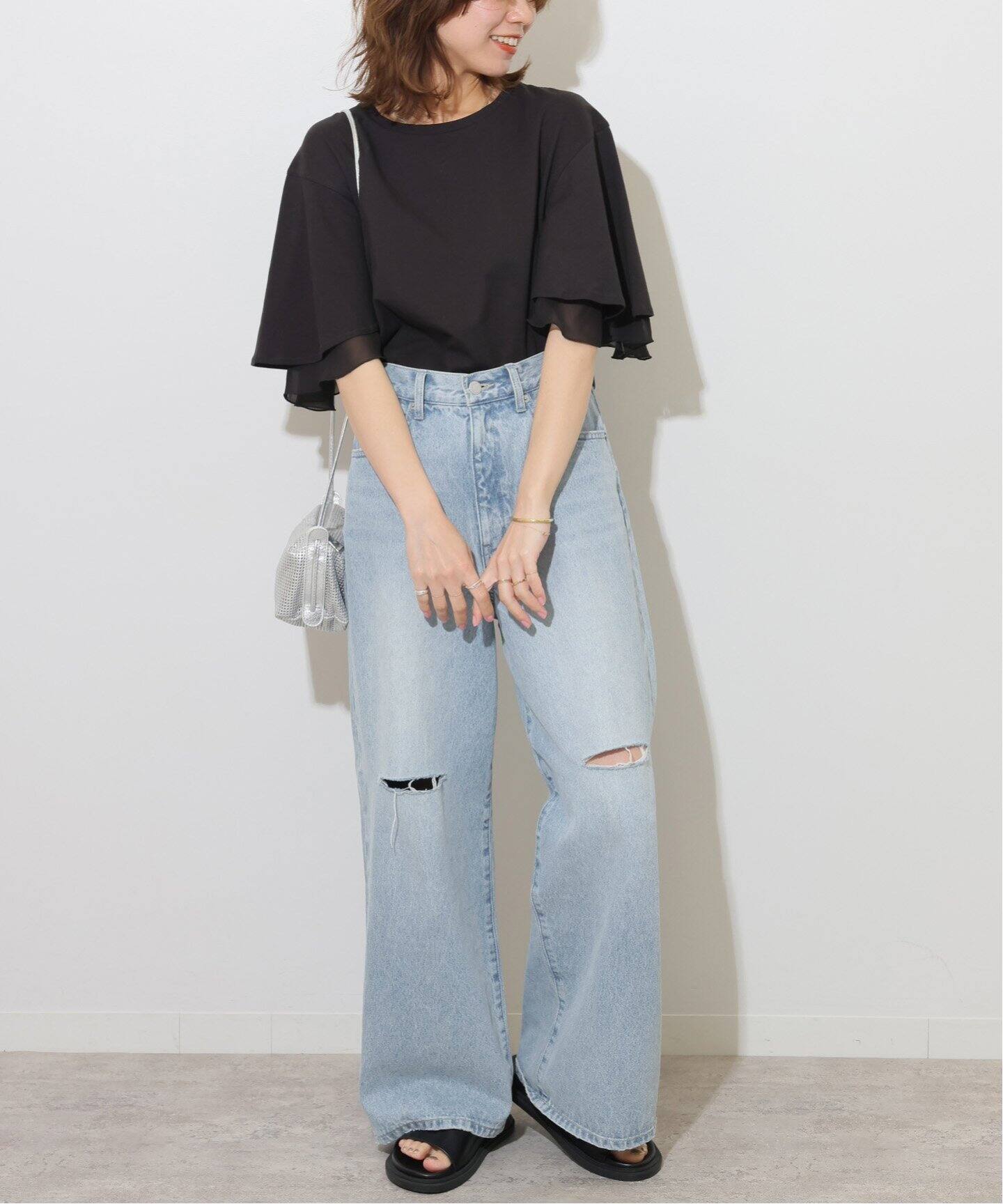 ダメージバギーデニム（デニムパンツ・ジーンズ）｜JOURNAL STANDARD 