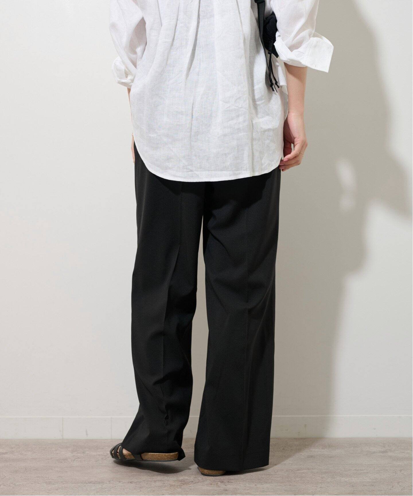 追加4》トロギャザータックパンツ（スラックス）｜JOURNAL