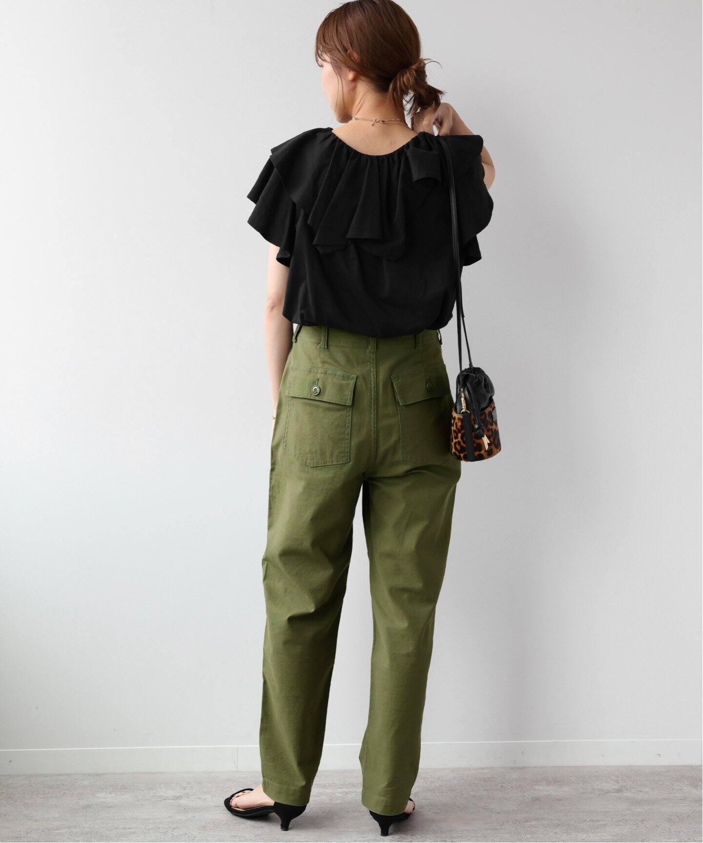 【新品タグ付】JOURNAL STANDARD relume ベイカーパンツ36 JOURNAL STANDARD relume｜《WEB限定追加》ベイカーパンツ