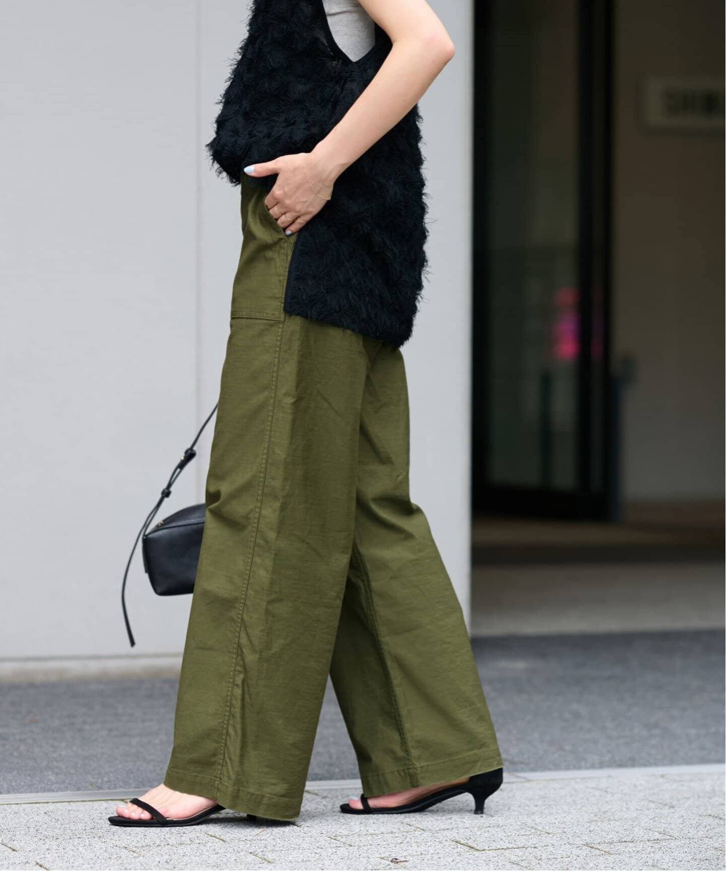 ★新品★JOURNAL STANDARD relume ワイドベイカーパンツ 追加14》ワイドベイカーパンツ（カーゴパンツ）｜JOURNAL