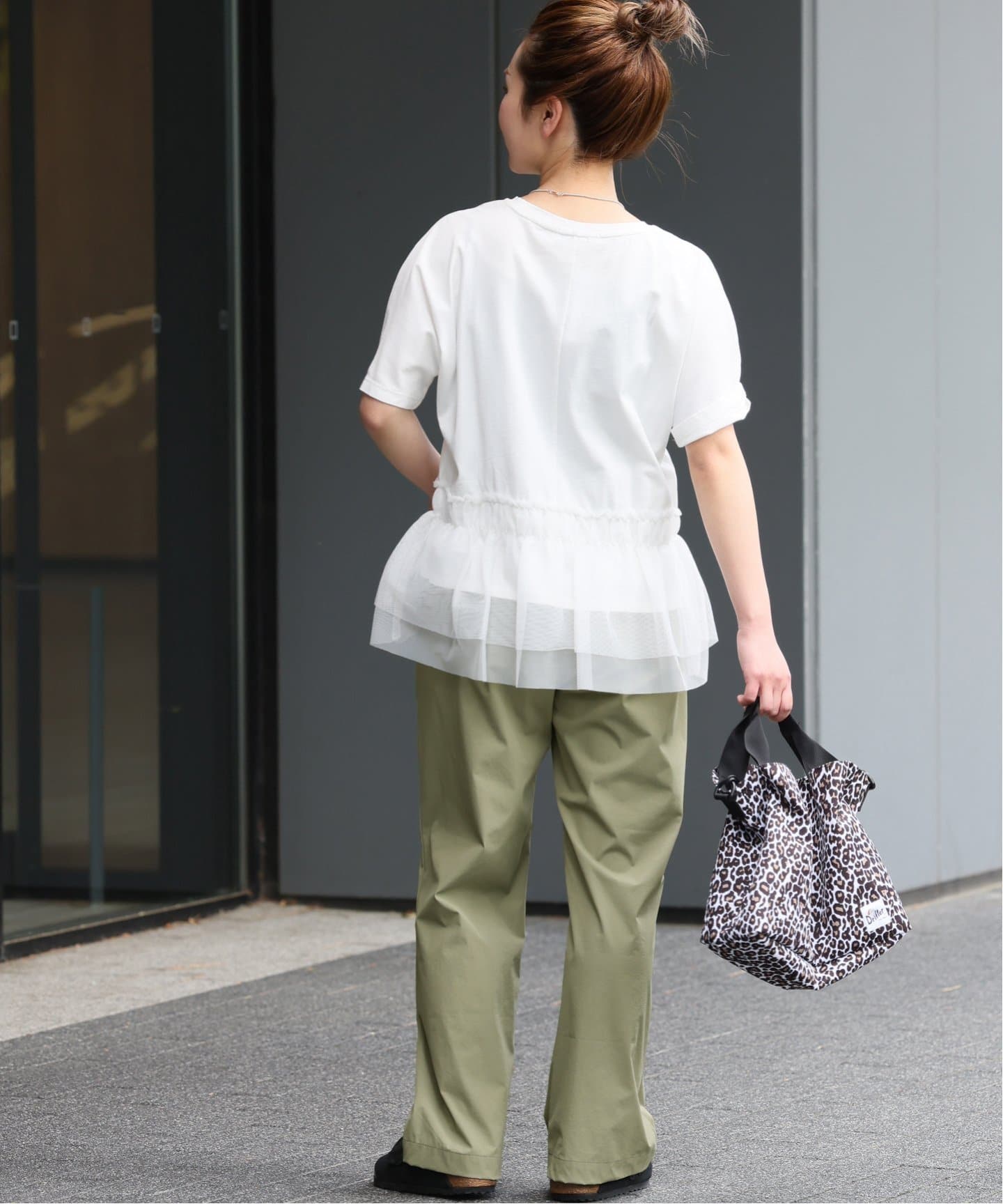 ストレッチギャザータックパンツ（スラックス）｜JOURNAL