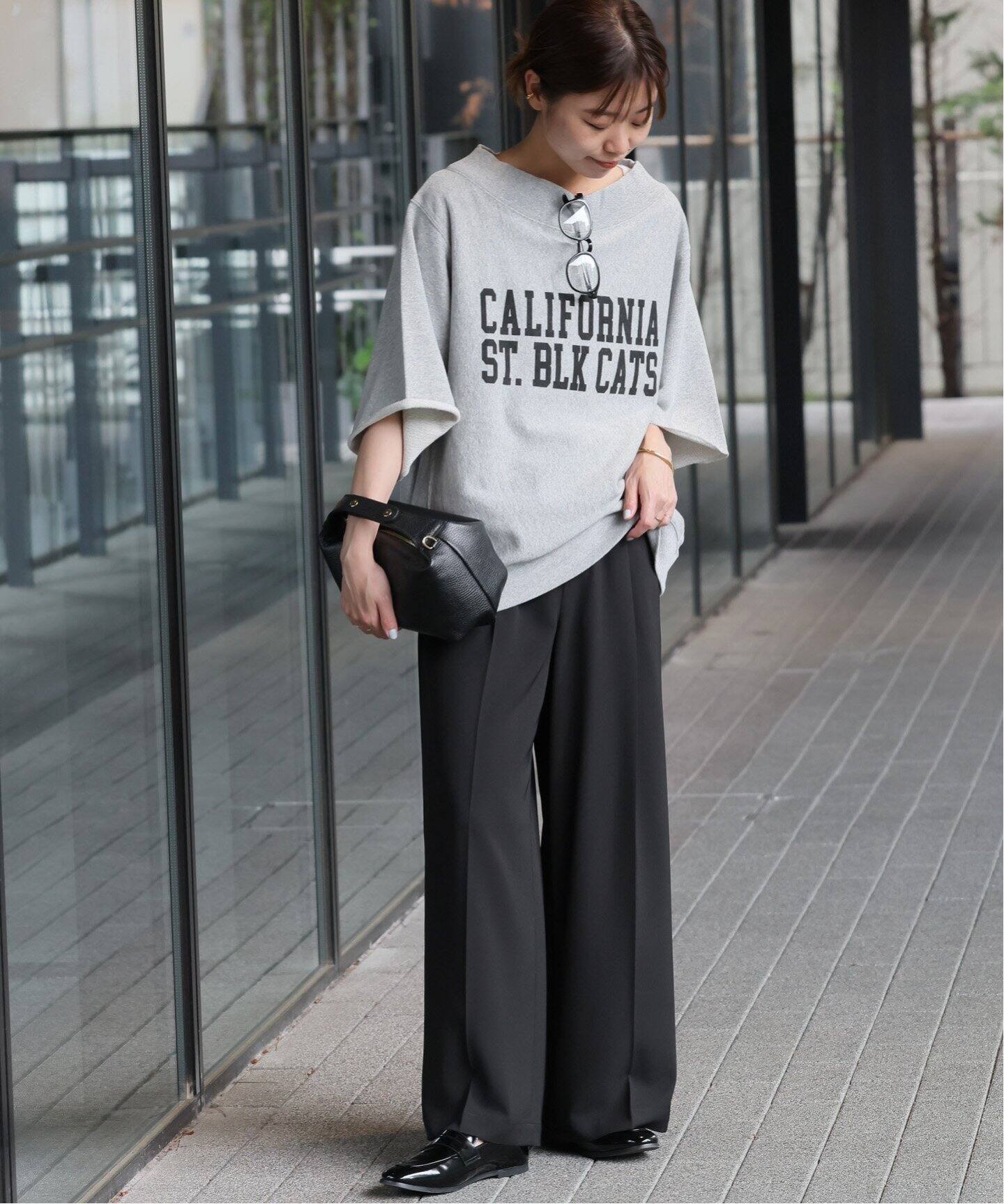 サスペンダーワイドパンツ（無地）（スラックス）｜JOURNAL STANDARD 