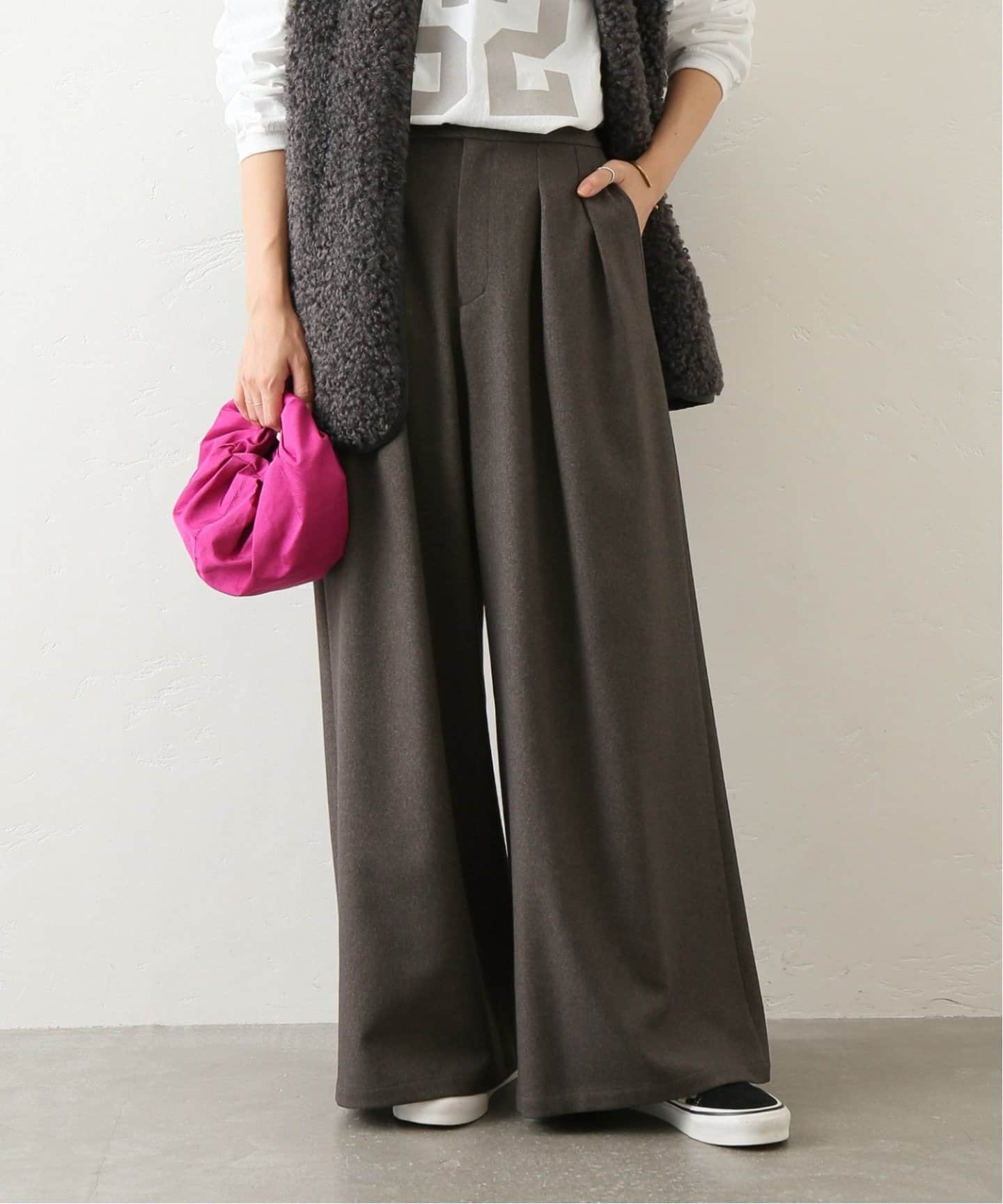 ワイドスラックス　sulln JOURNAL STANDARD relume スラックス パンツ 「追加4