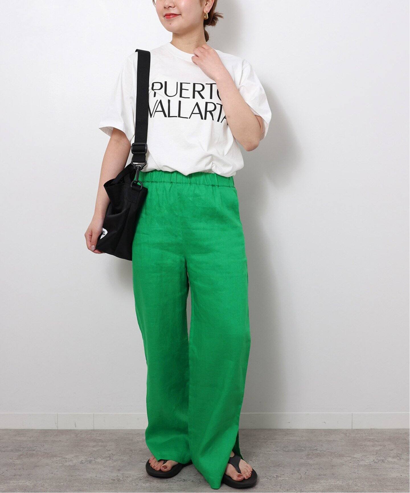 追加2》麻スリットイージーパンツ（スラックス）｜JOURNAL STANDARD  