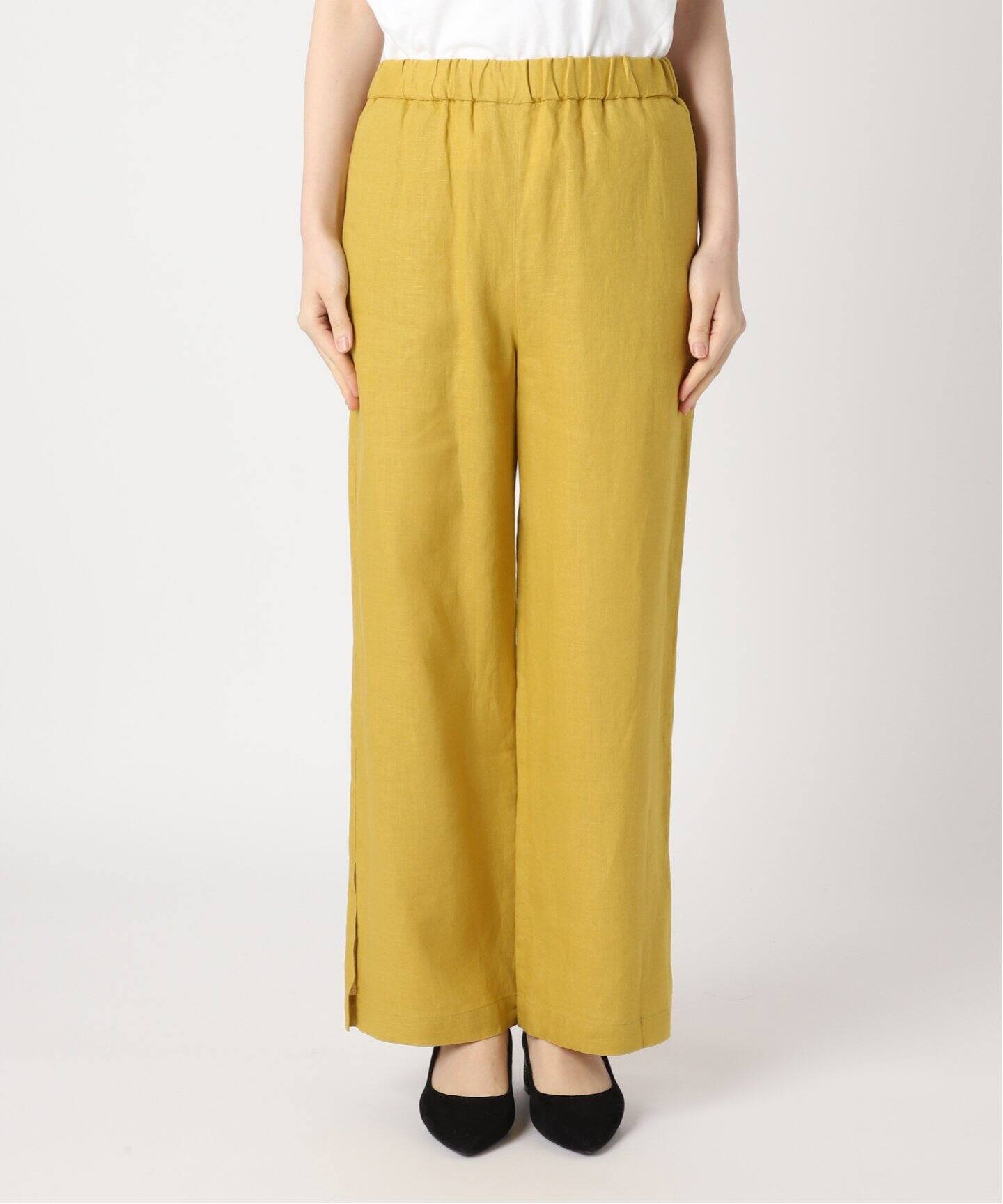 追加2》麻スリットイージーパンツ（スラックス）｜JOURNAL STANDARD  