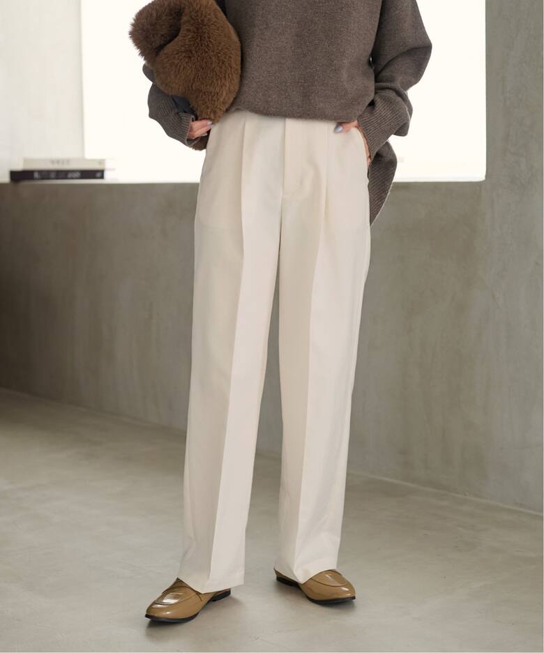 ストレッチツイルタックパンツ（スラックス）｜JOURNAL STANDARD 