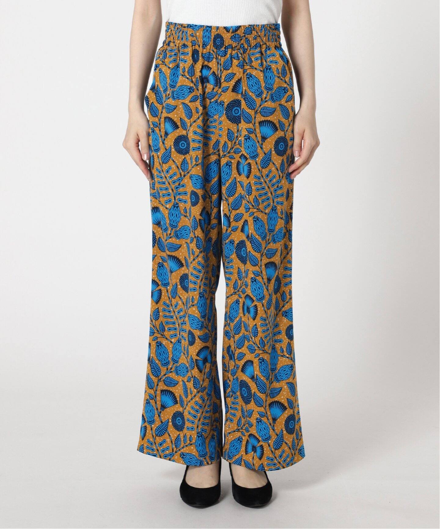 WEB限定追加3》アフリカンフラワープリントパンツ（その他パンツ  