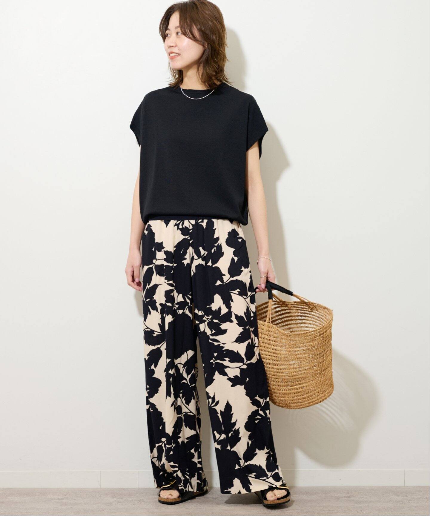 WEB限定追加2》【LUSANA/ルサナ】Cici Pant：パンツ（スラックス  