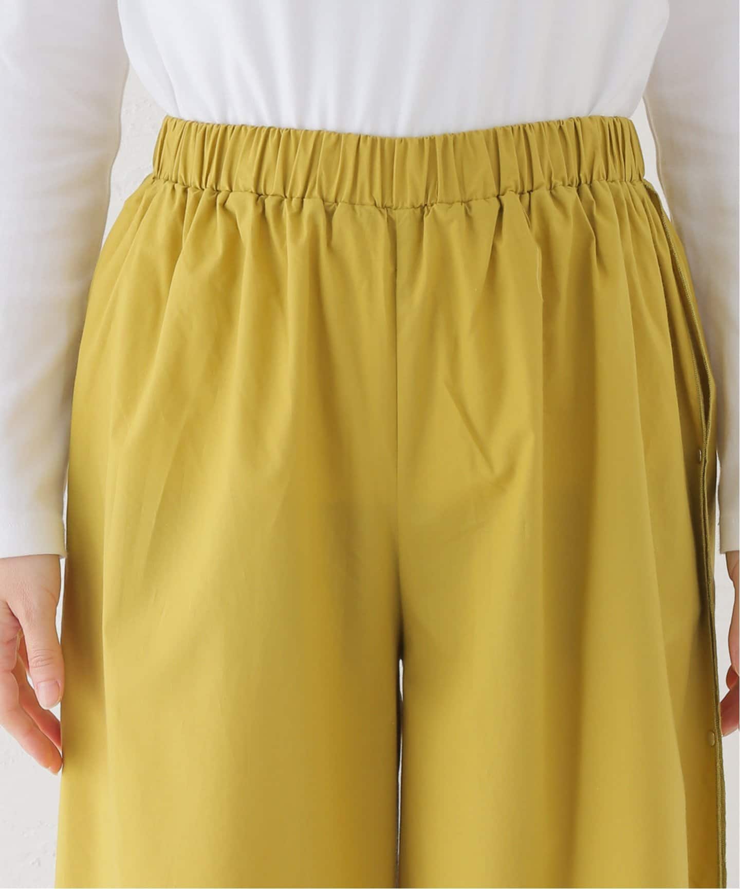 BASERANGE ベースレンジ　イエロー　コットンニットパンツ BASERANGE/ベースレンジ】NED PANTS：パンツ（その他パンツ）｜JOURNAL
