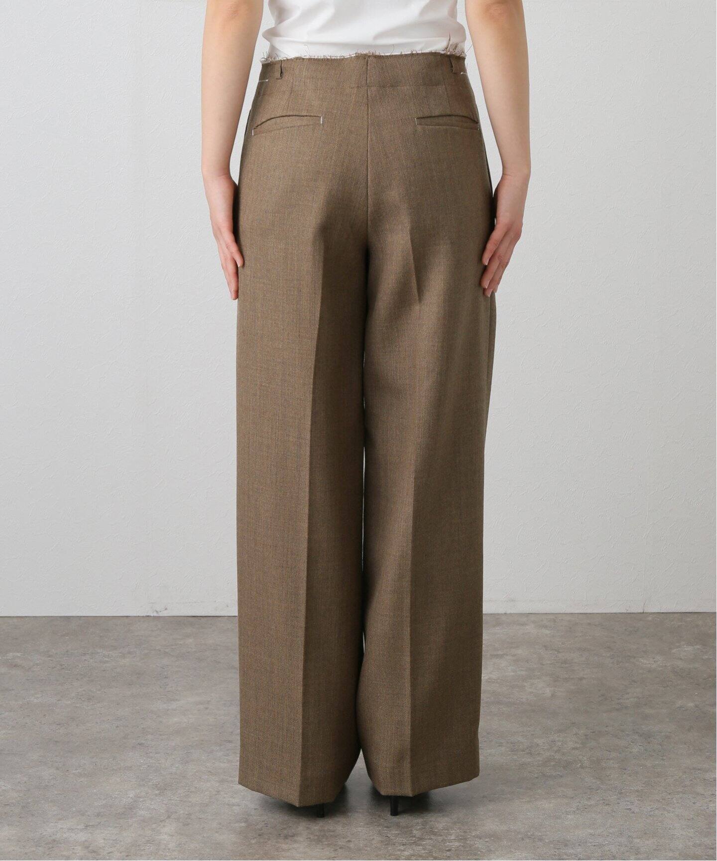 TODAYFUL / トゥデイフル】Lowwaist Wool Trousers：パンツ 