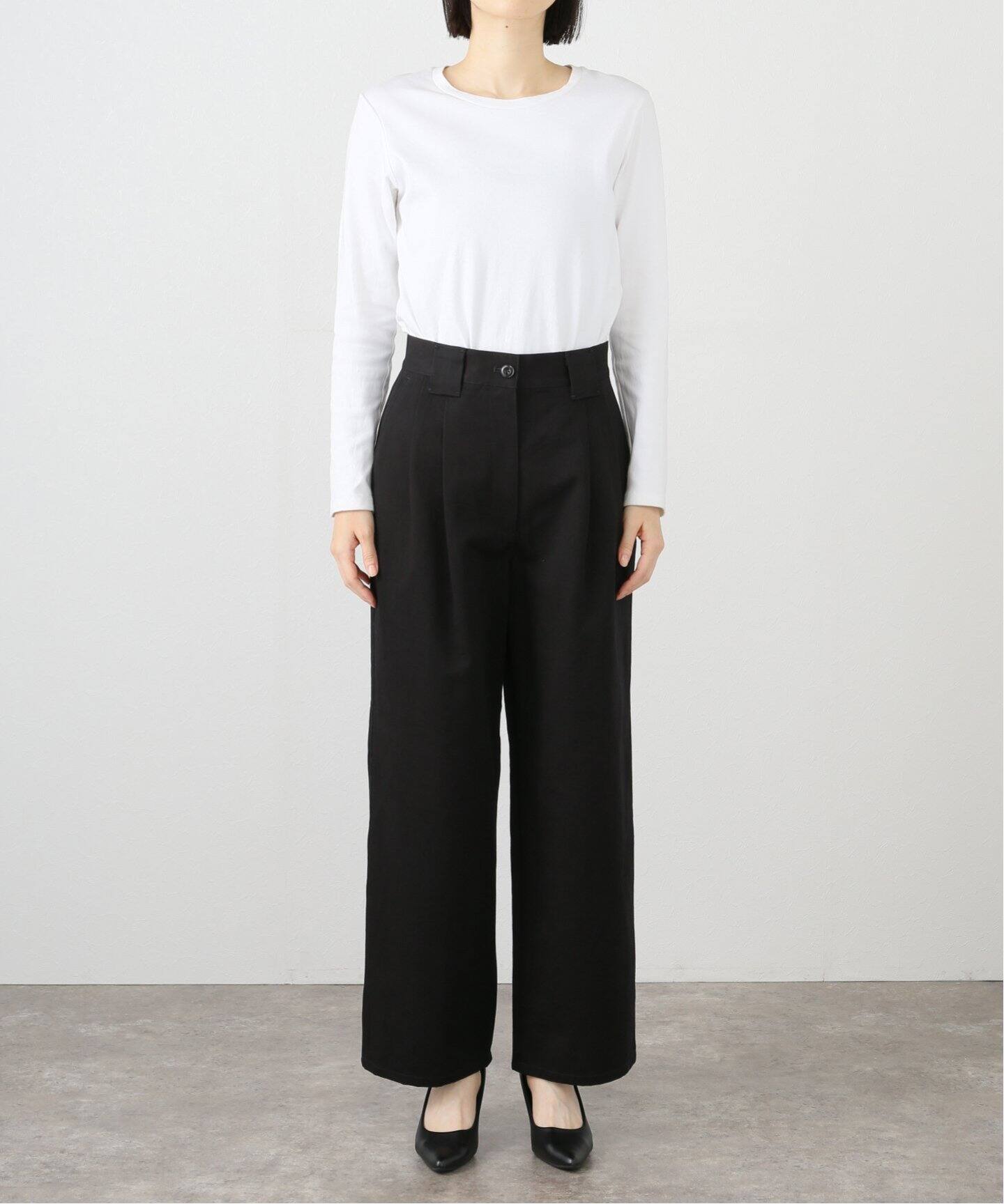 TODAYFUL/トゥデイフル】ダブルタックチノパンツ（スラックス 
