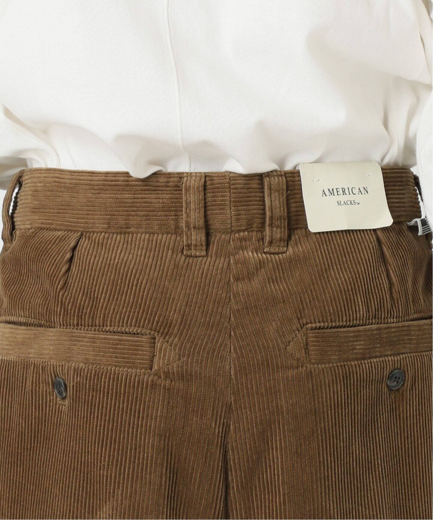 AMERICAN コーデュロイスラックス by COTTON USA（スラックス