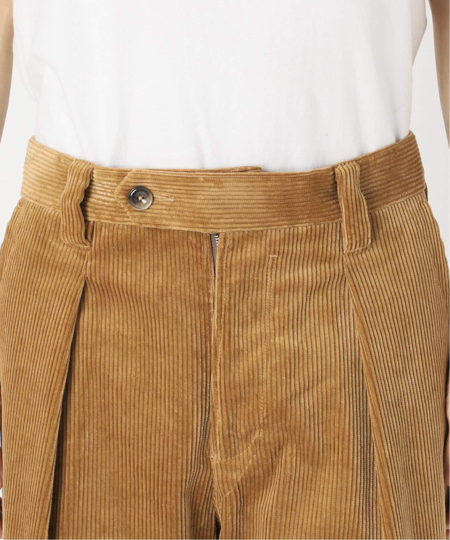 Brisbane Moss 8W コーデュロイ スラックス（スラックス