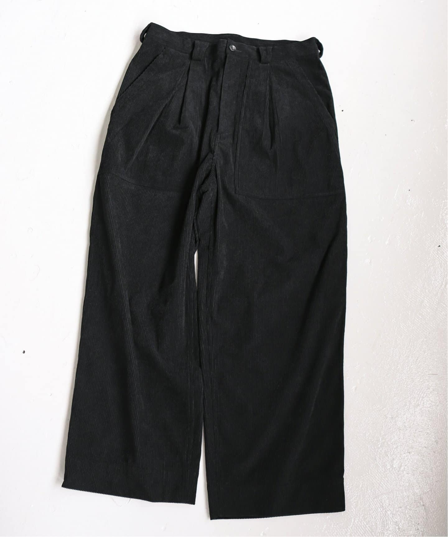新品タグ付き】IENA 22AW ウールダブルクロスタックスラックス 40