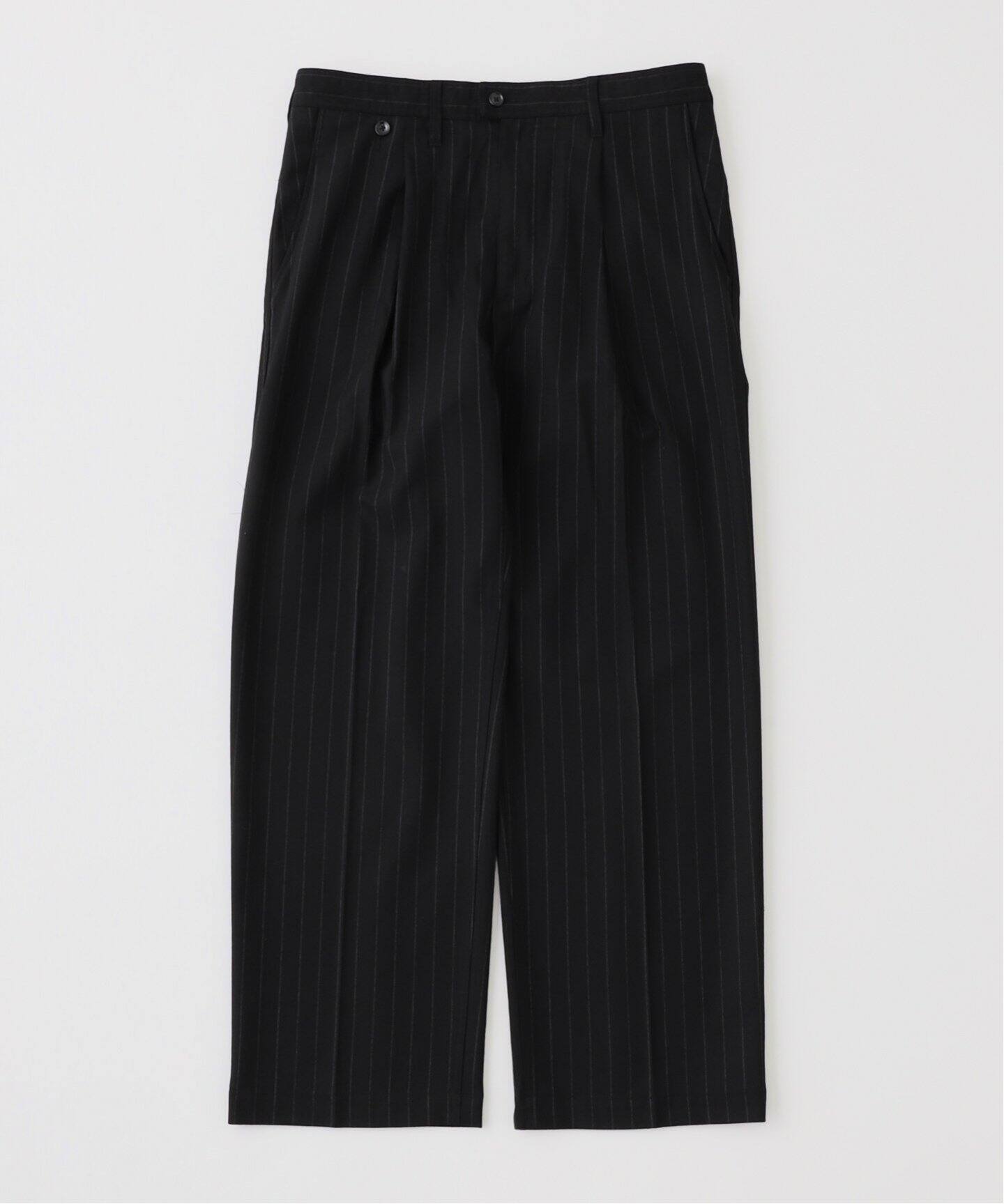 ウールミックス ストライプ スラックス（スラックス）｜JOURNAL