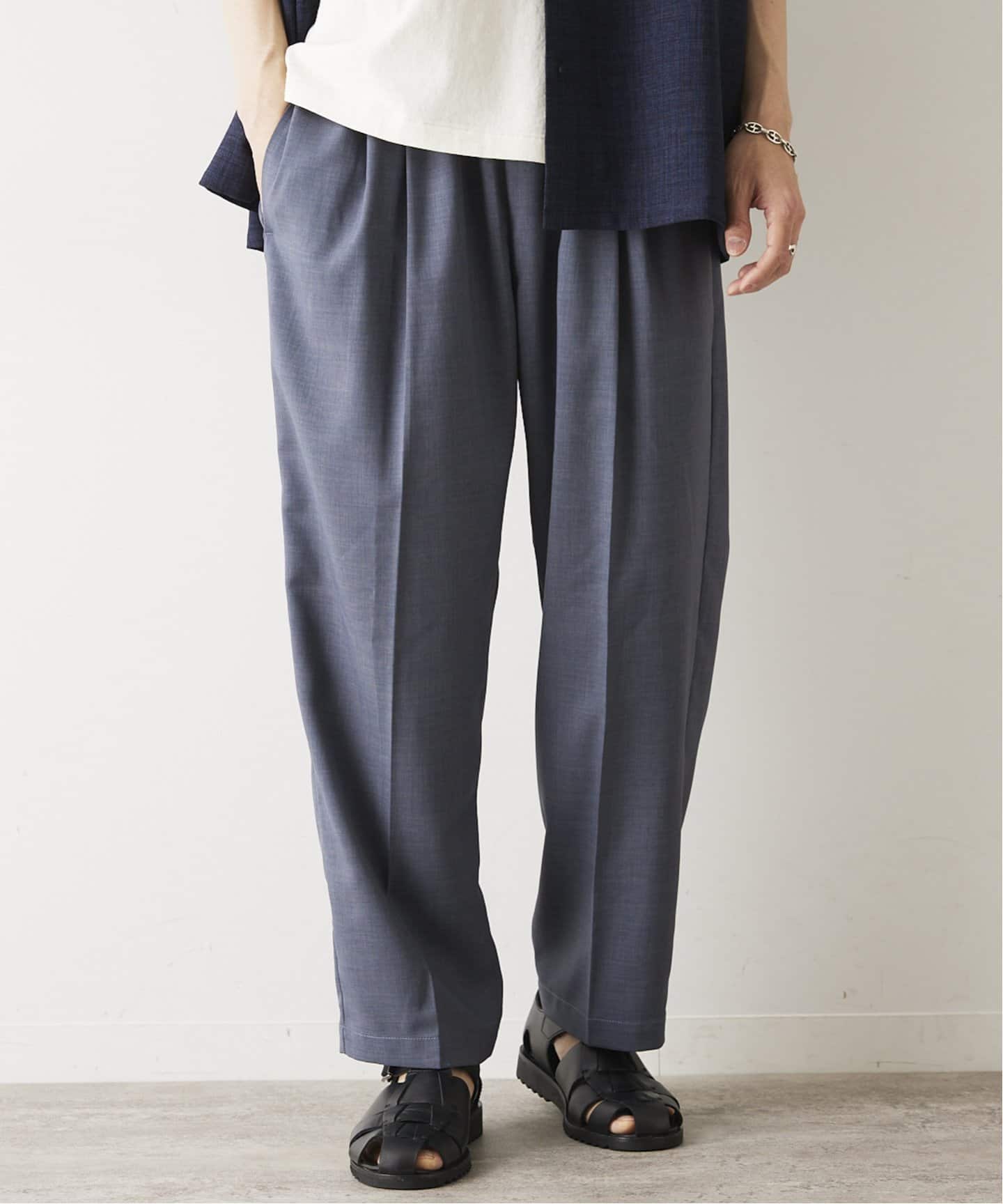 SPORTCLAD / スポーツクラッド 別注 ツータック イージースラックス
