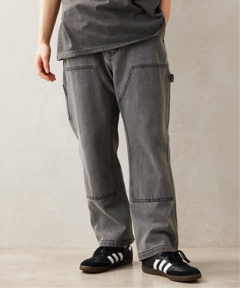 Relume Jeans ウォバッシュストライプ ダブル二―デニム（デニムパンツ 