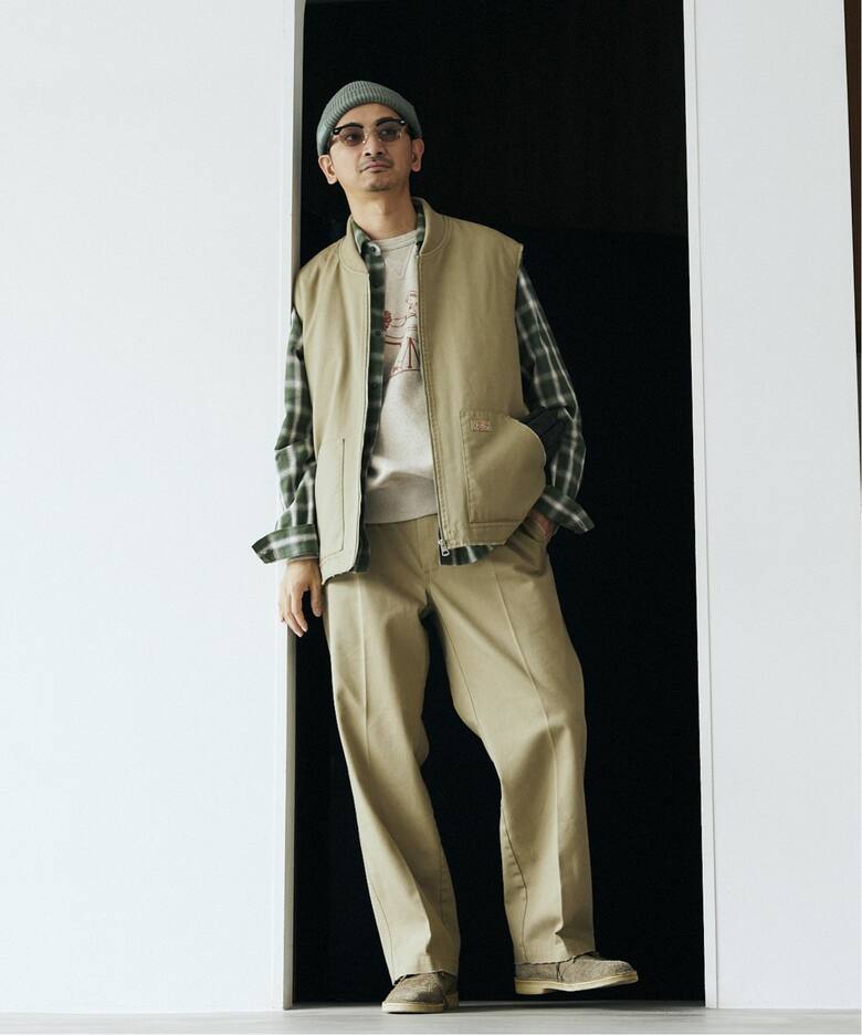 DICKIES / ディッキーズ】別注 サイドアジャスターワークパンツ 