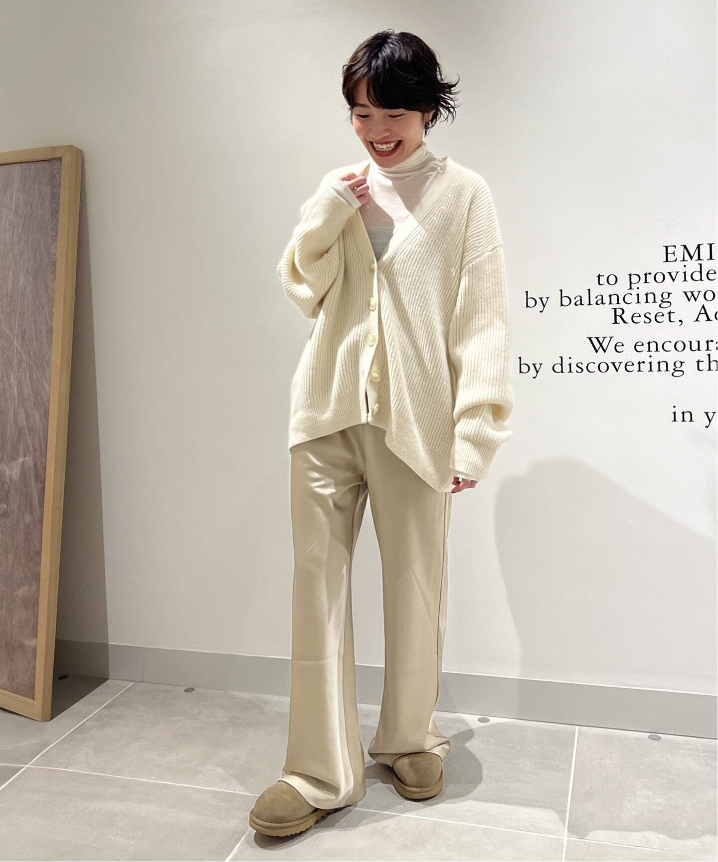 サテンパンツ（スラックス）｜EMILY WEEK（エミリーウィーク）の通販 