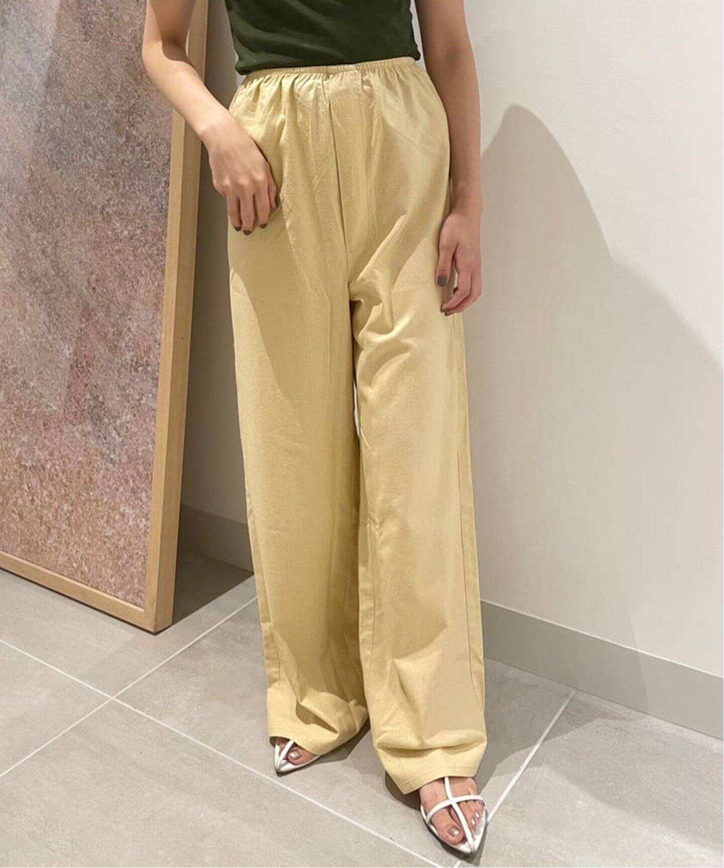 BASERANGE/ベースレンジ】STOA PANTS / TRST-WS-AU24（スラックス 