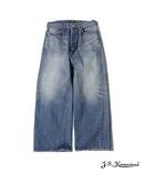 【J.S.Homestead】AGING WASHED DENIM 5P PANTS