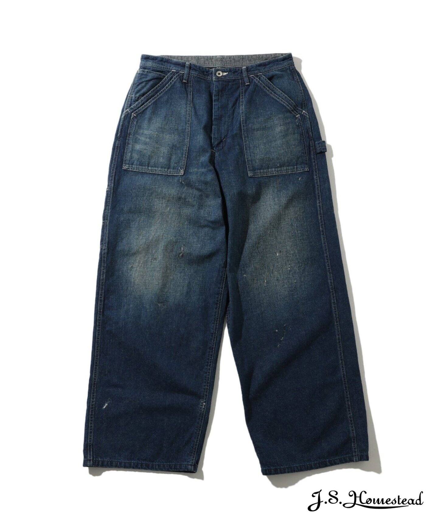 J.S.Homestead / PAINT DENIM PAINTER PANTS（デニムパンツ・ジーンズ 