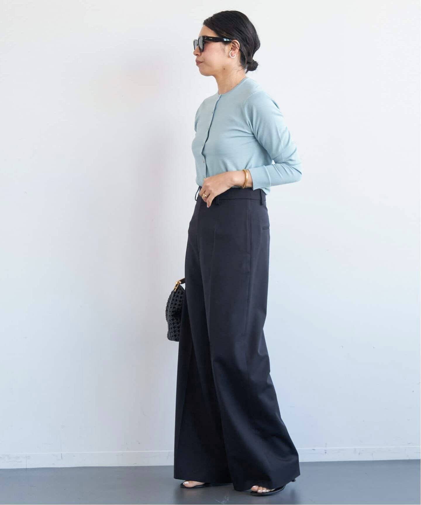 GABARDINE ワイドパンツ（スラックス）｜Deuxieme Classe