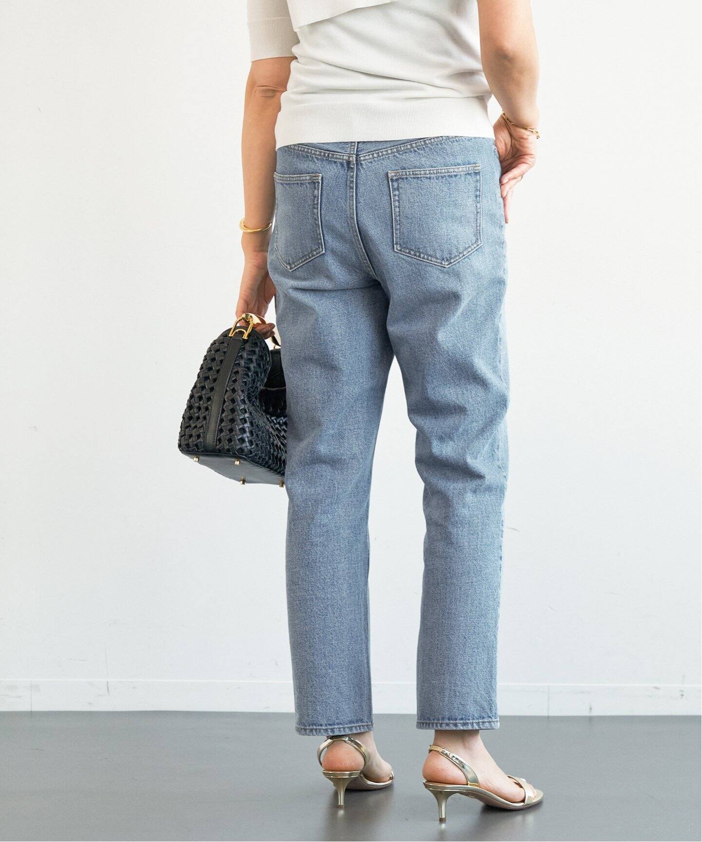 スリム クロップドデニム（デニムパンツ・ジーンズ）｜Deuxieme Classe  