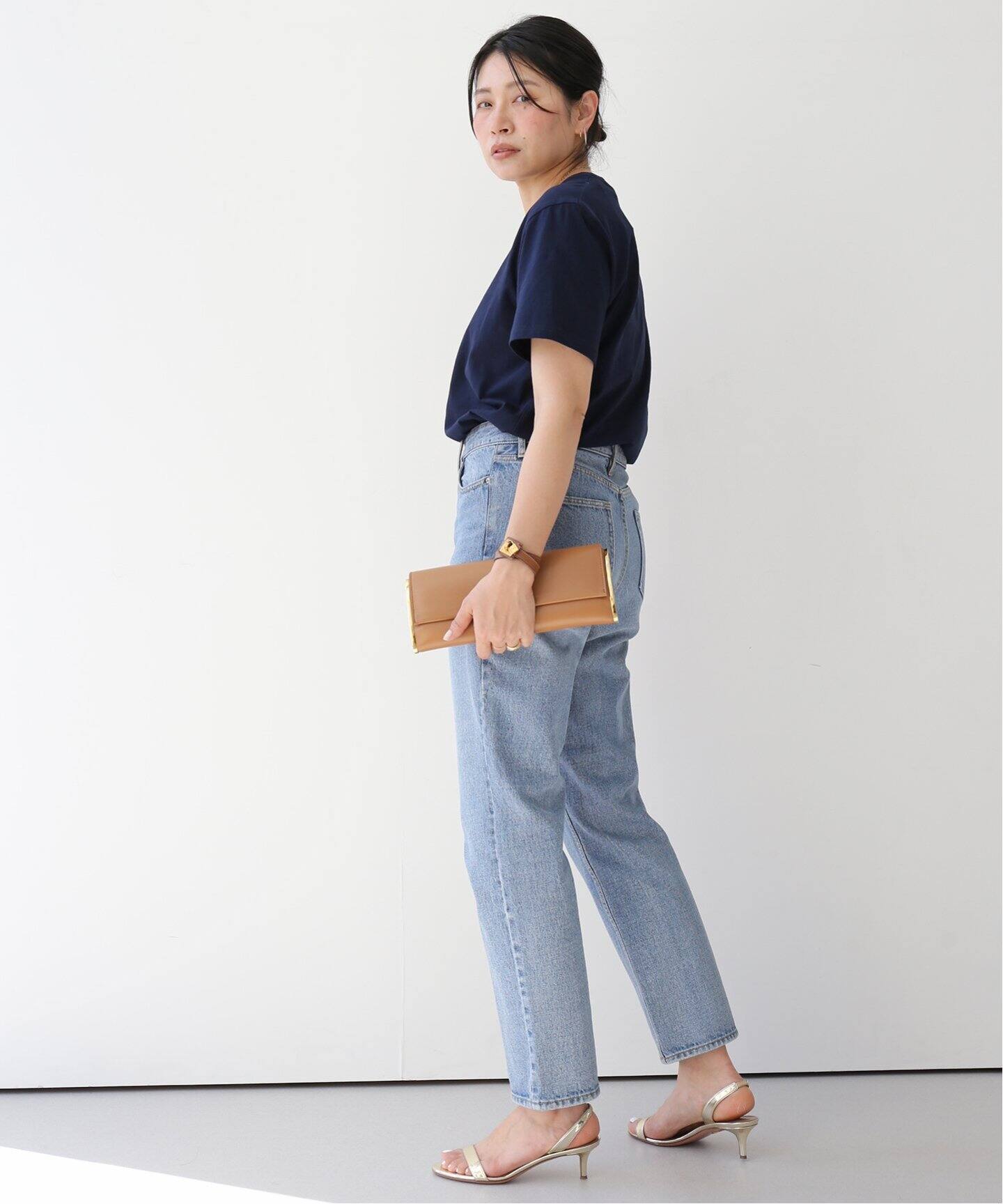 追加 スリム クロップドデニム（デニムパンツ・ジーンズ）｜Deuxieme  