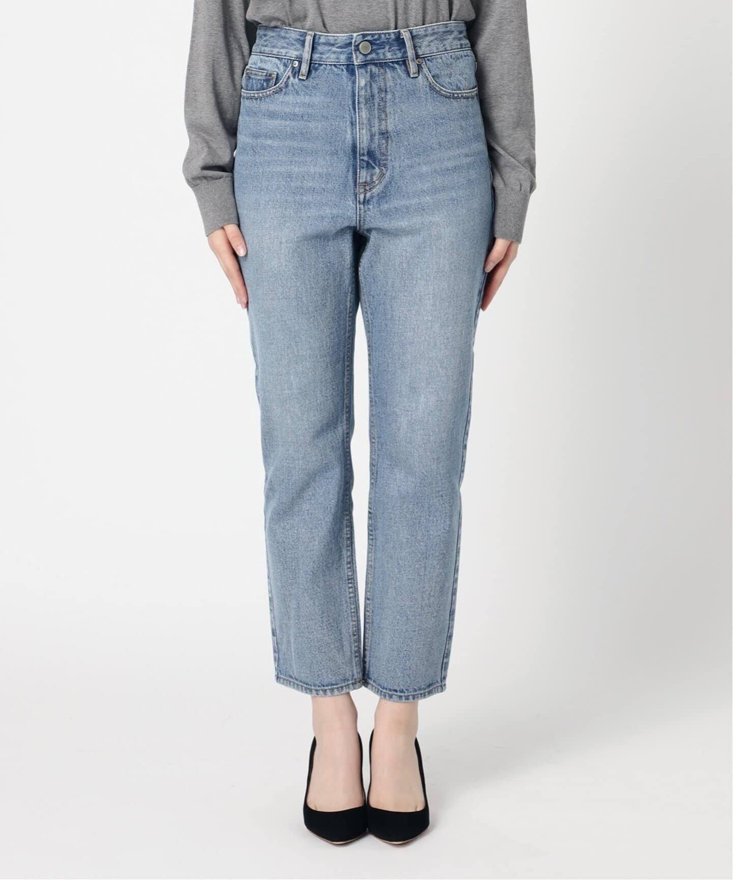 追加 スリム クロップドデニム（デニムパンツ・ジーンズ）｜Deuxieme  