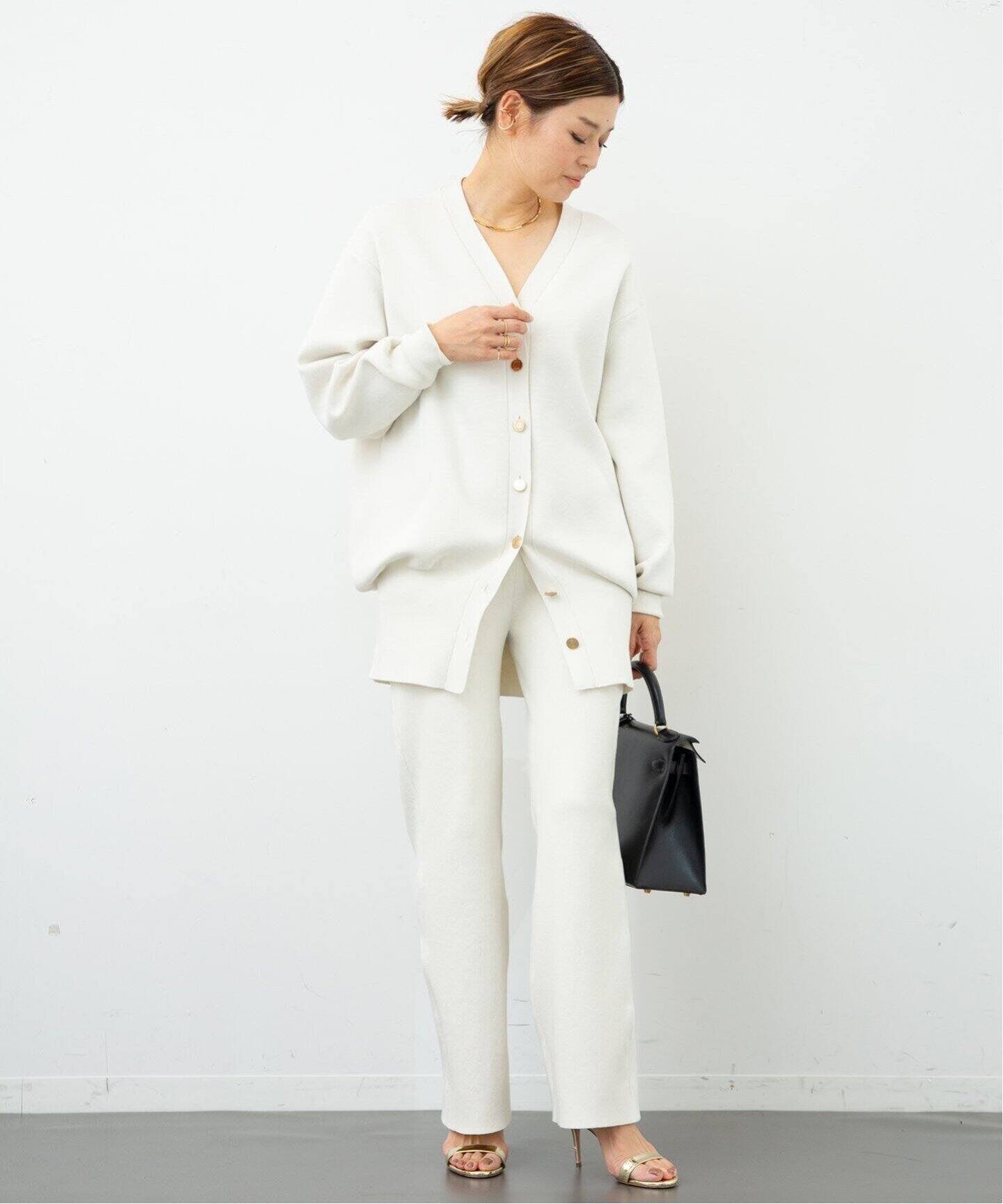 GLASSY RIB パンツ（その他パンツ）｜Deuxieme Classe（ドゥーズィエム  