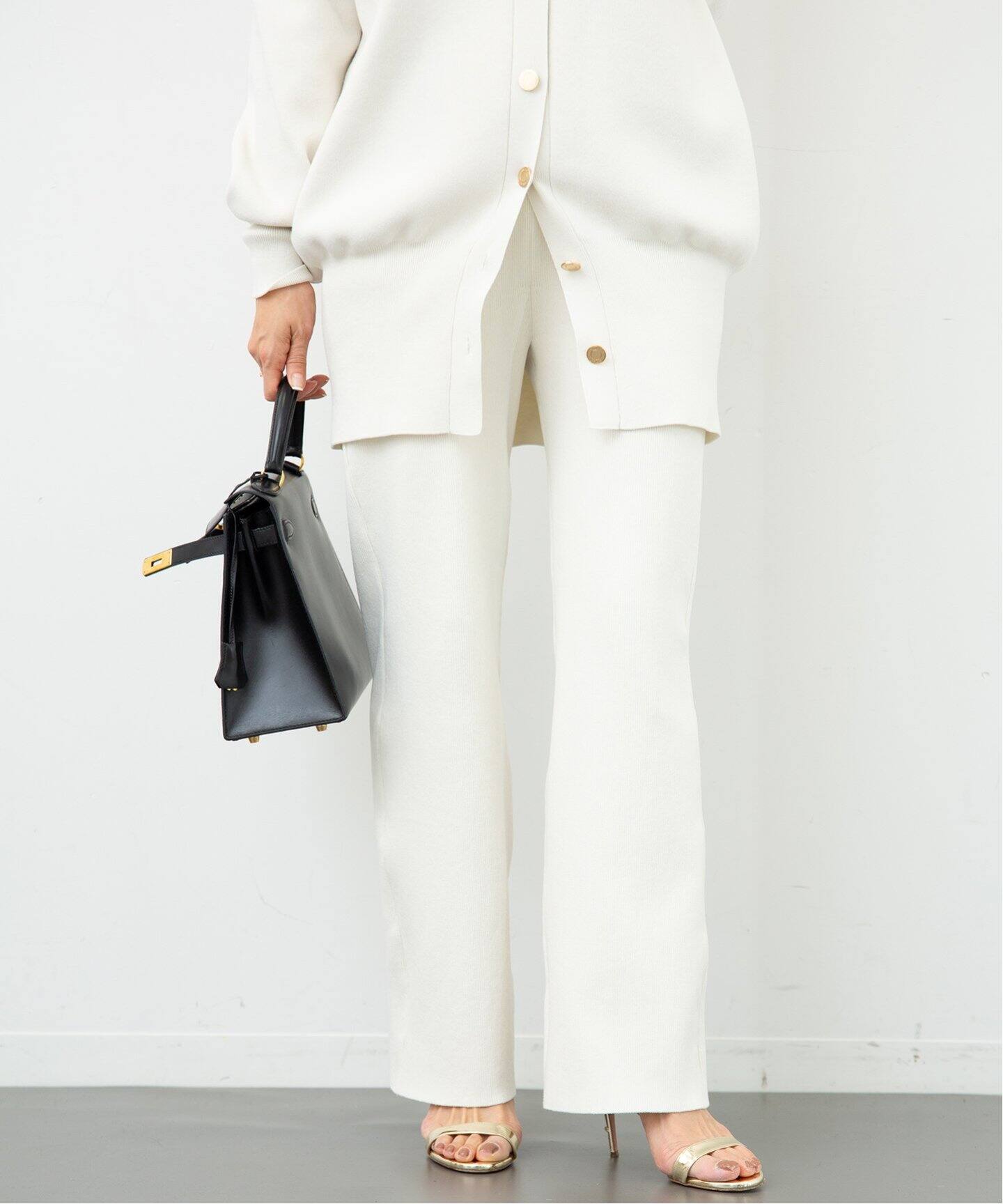 GLASSY RIB パンツ（その他パンツ）｜Deuxieme Classe（ドゥーズィエム  