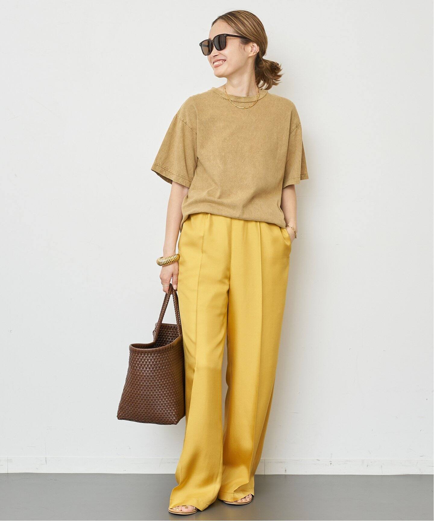 追加 Silk Looker パンツ（スラックス）｜Deuxieme Classe 