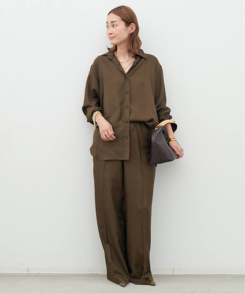 追加 Silk Looker パンツ（スラックス）｜Deuxieme Classe 