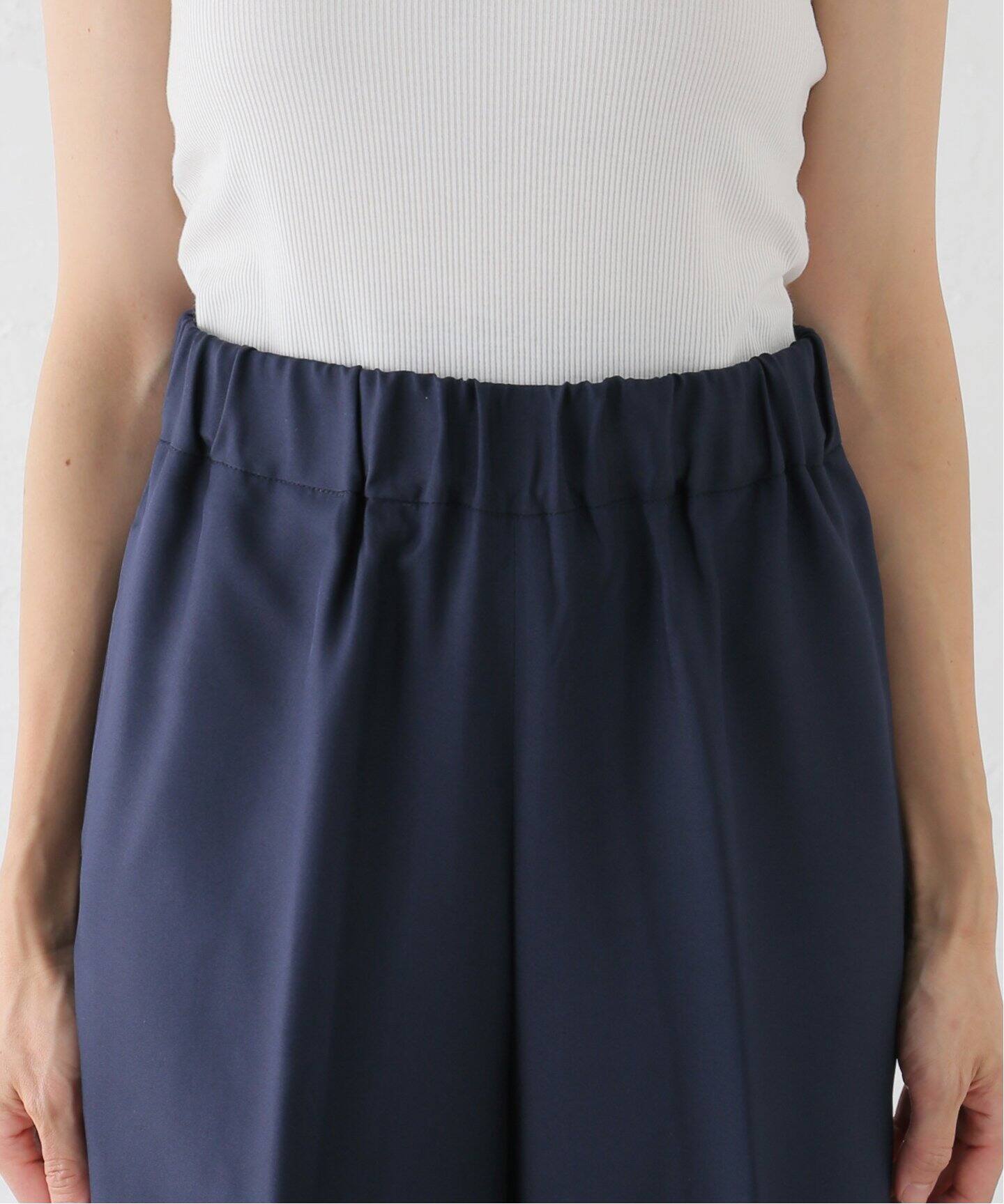 Deuxieme Classe スラックス 紫 0204124N0108 追加 Silk Looker パンツ(スラックス)|Deuxieme Classe