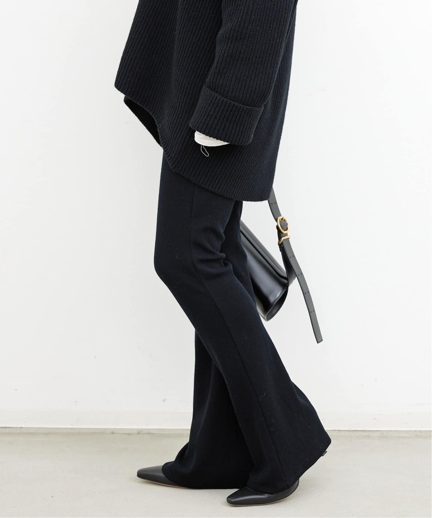 Deuxieme Classe Rib パンツ フリーサイズ ベージュ Rayon リブパンツ（その他パンツ）｜Deuxieme Classe