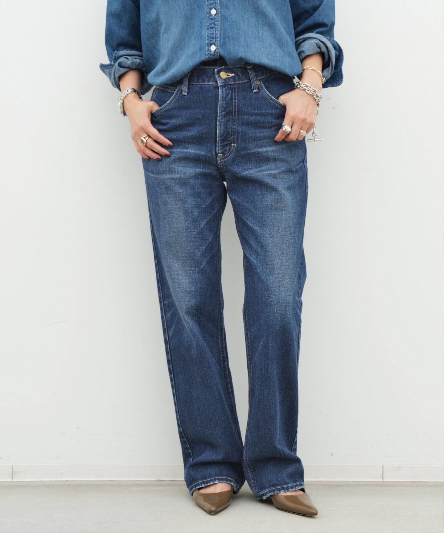 追加 Lee別注 5 ポケット デニム（デニムパンツ・ジーンズ）｜Deuxieme  