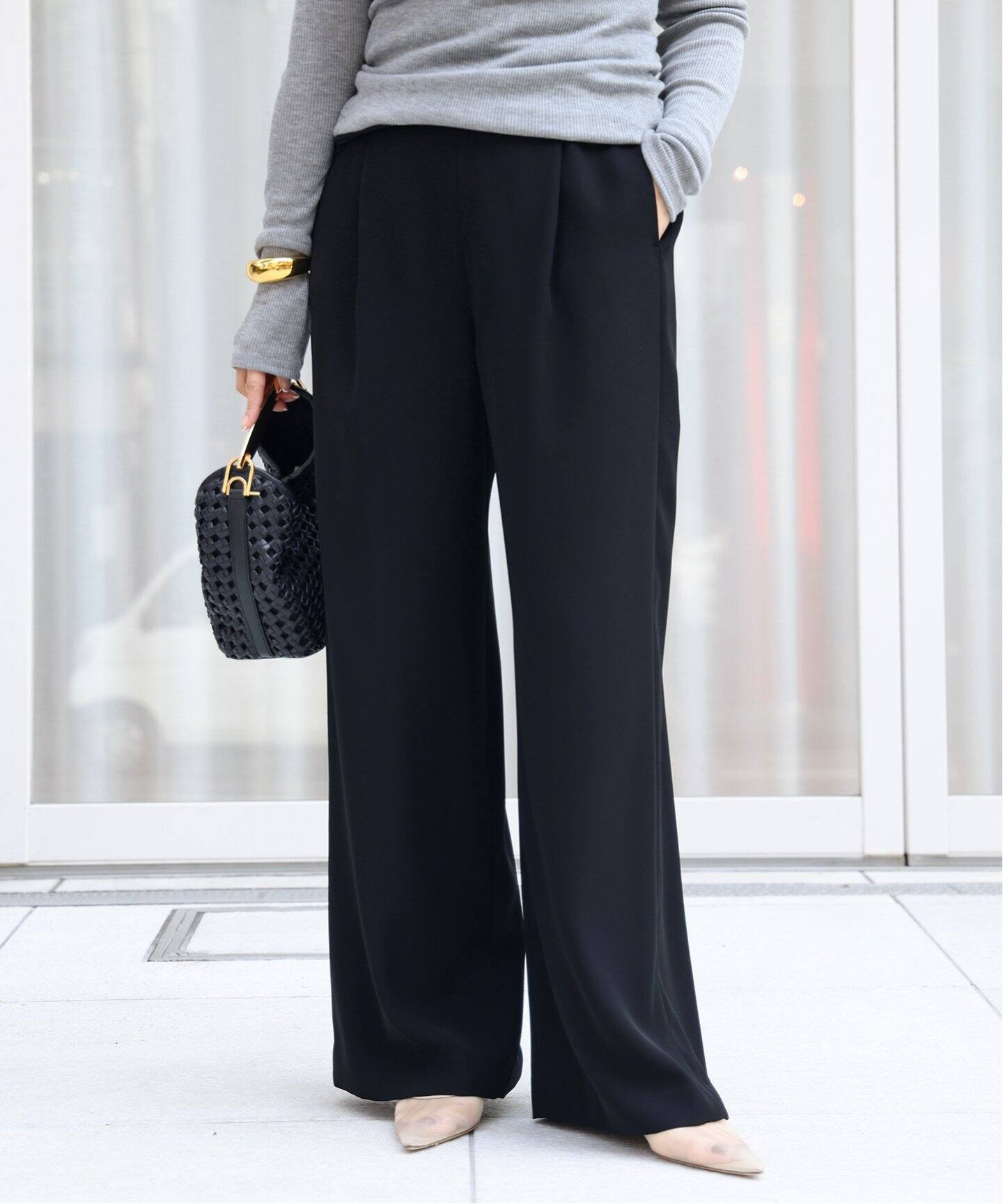 イージー ワイド パンツ（その他パンツ）｜Deuxieme Classe  