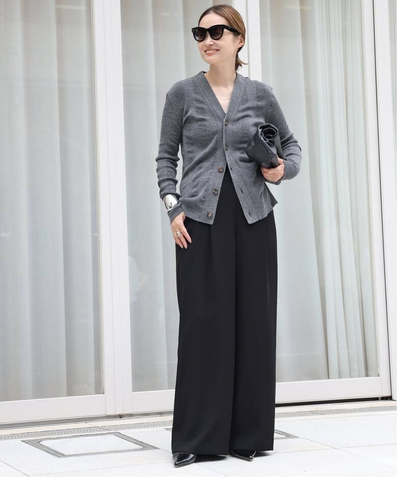 ドゥーズィエムクラス エブリデイアイライク 24AW イージーワイドパンツ 