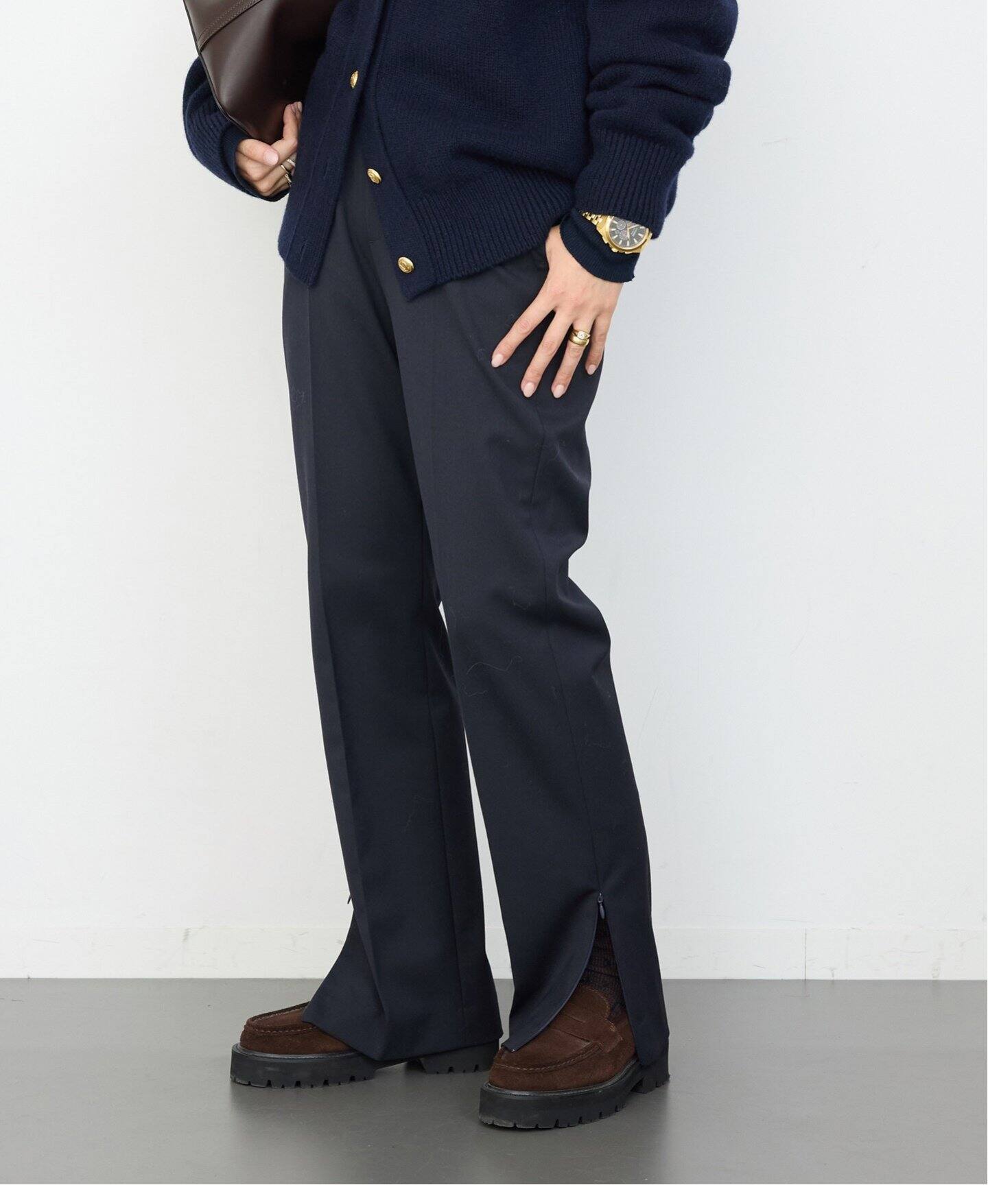 追加New Zip パンツ（スラックス）｜Deuxieme Classe（ドゥーズィエム  