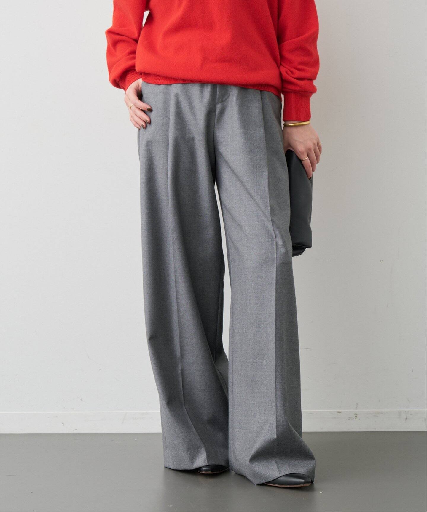 Clean Tuck パンツ 1（スラックス）｜Deuxieme Classe（ドゥーズィエム