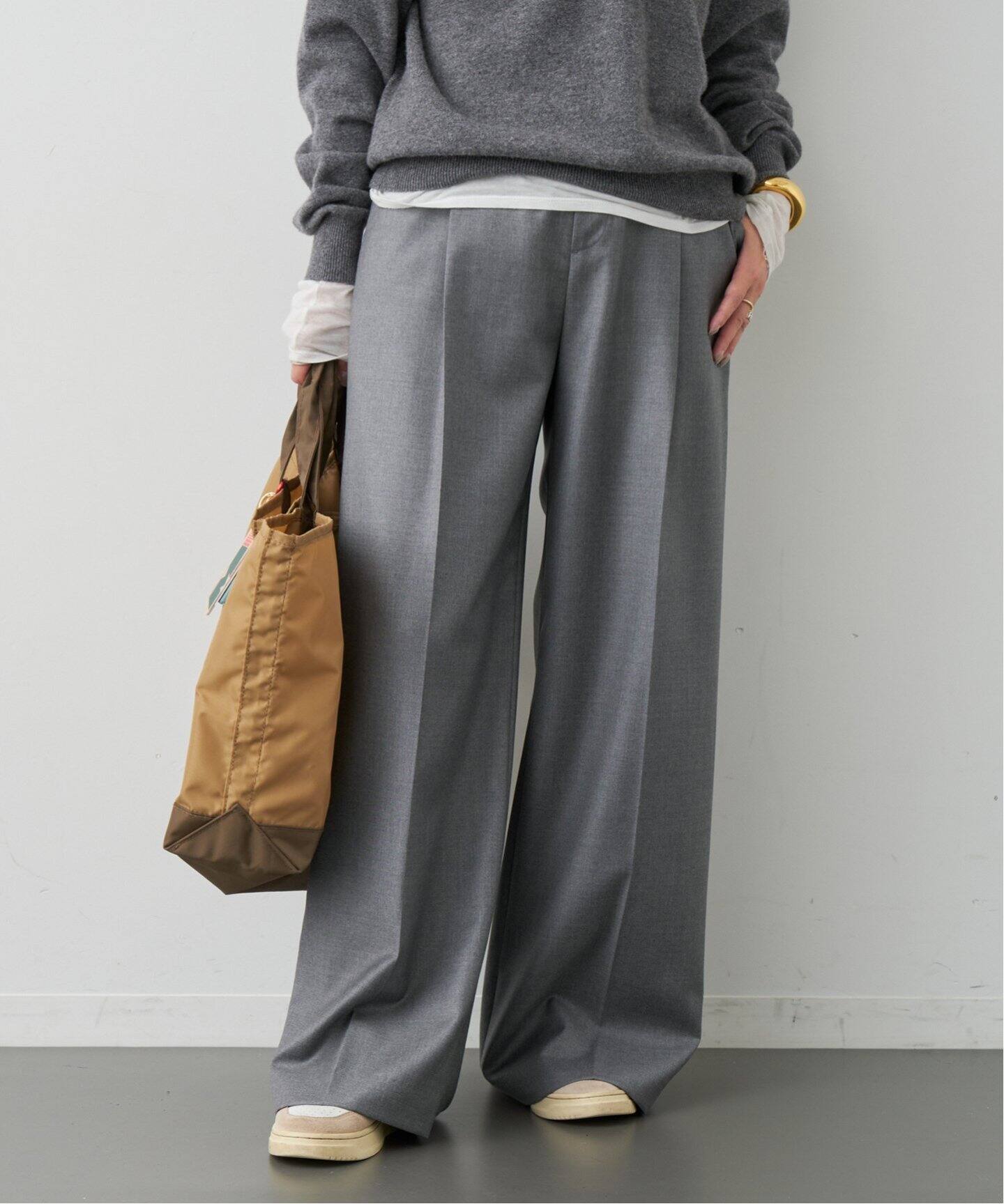 Clean Tuck パンツ 1（スラックス）｜Deuxieme Classe（ドゥーズィエム 