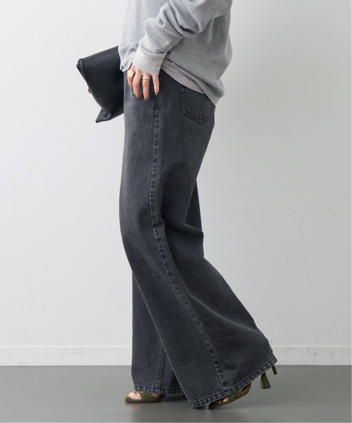 Loose Jeans (GRAY)（デニムパンツ・ジーンズ）｜Deuxieme Classe  