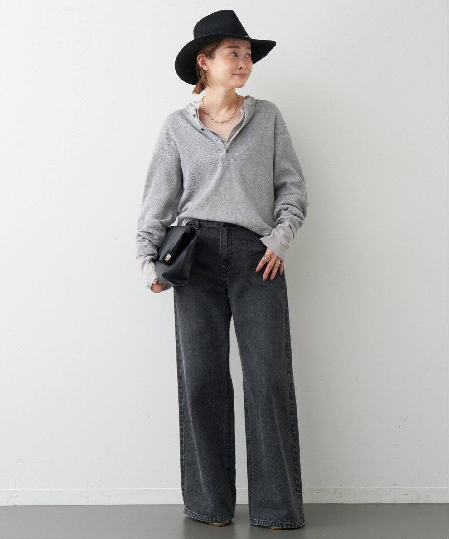 Loose Jeans (GRAY)（デニムパンツ・ジーンズ）｜Deuxieme Classe  