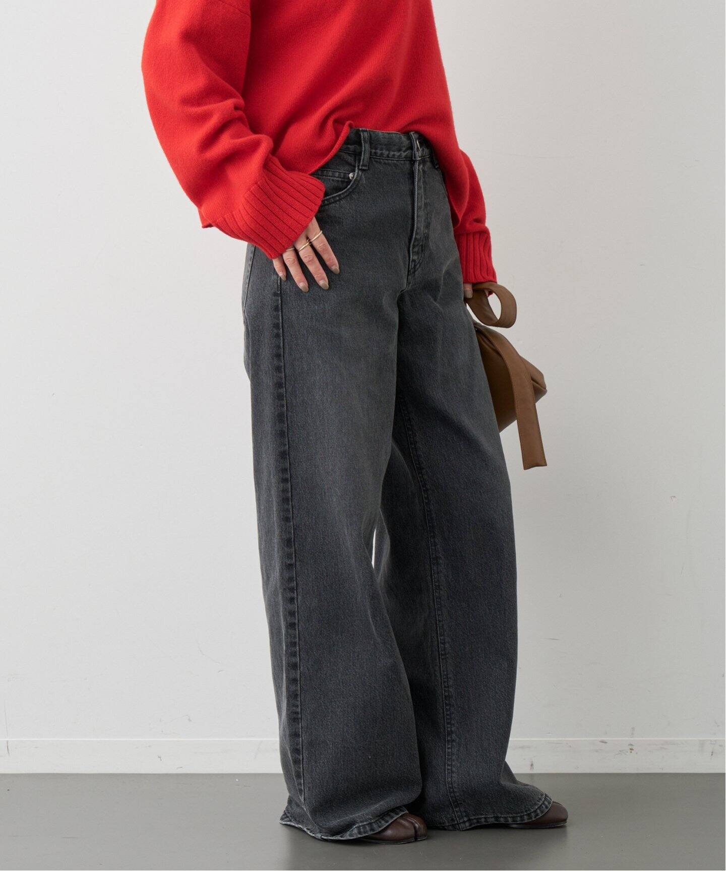 Loose Jeans (GRAY)（デニムパンツ・ジーンズ）｜Deuxieme Classe 