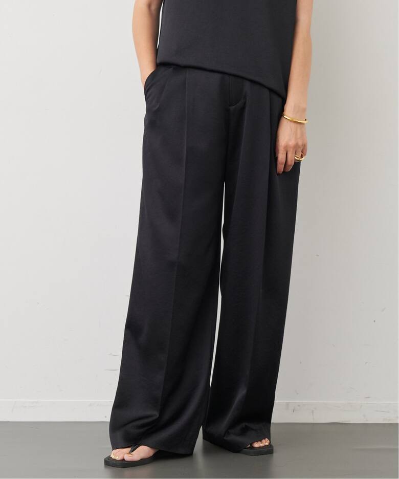 Minimal Satin パンツ（スラックス）｜Deuxieme Classe