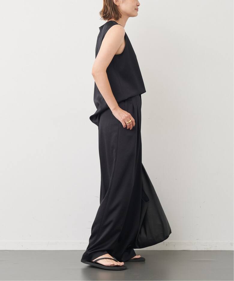 Minimal Satin パンツ（スラックス）｜Deuxieme Classe 