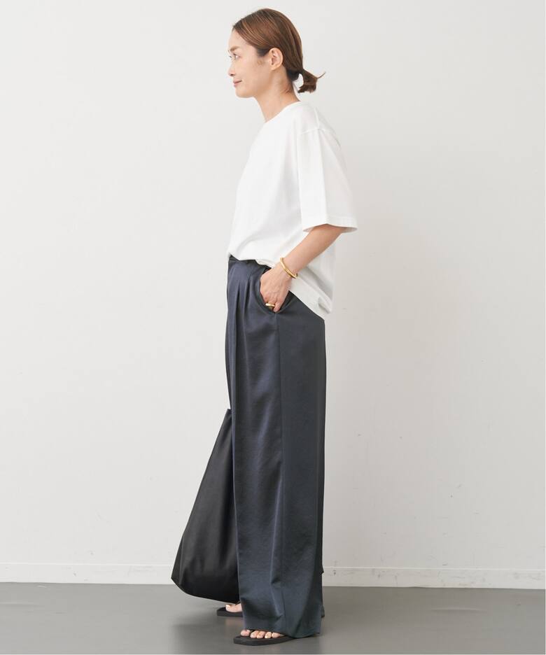 Minimal Satin パンツ（スラックス）｜Deuxieme Classe  