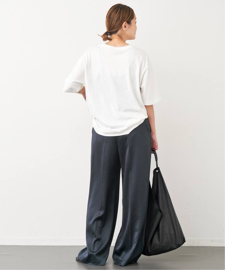 Minimal Satin パンツ（スラックス）｜Deuxieme Classe 